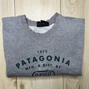 Patagonia Great Pacific Iron Works Men's Sweatshirt Sweater Gray Size Medium